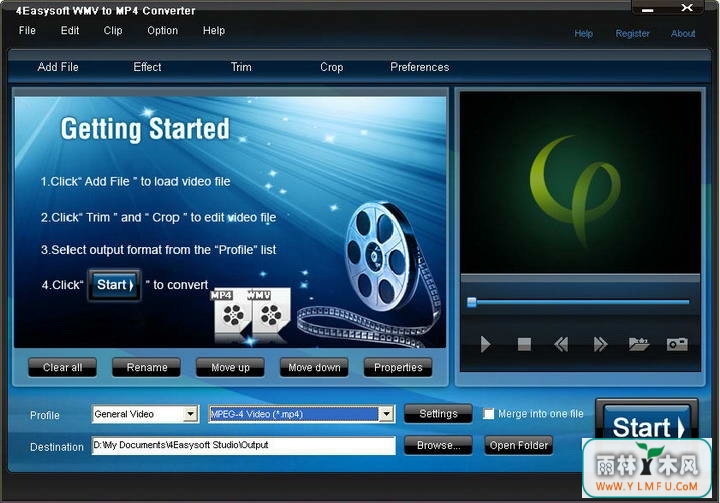 4Easysoft WMV to MP4 ConverterٷV1.0.0ٷ