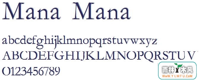 Mana Mana(TrueType幤)V1.0ٷ
