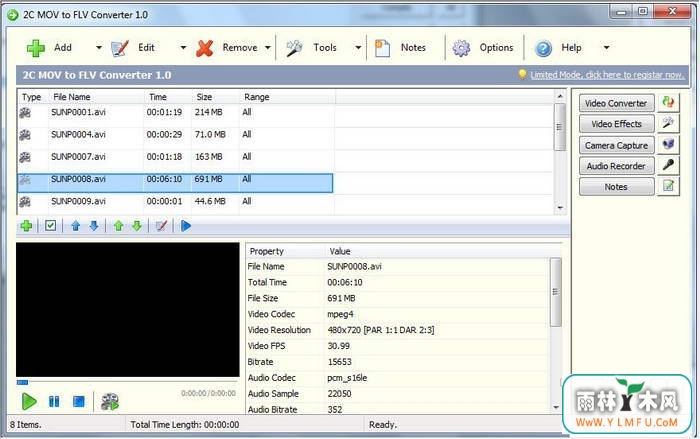 2C MOV to FLV Converter(2C MOV to FLV Converterٷ)V1.0.0ٷ