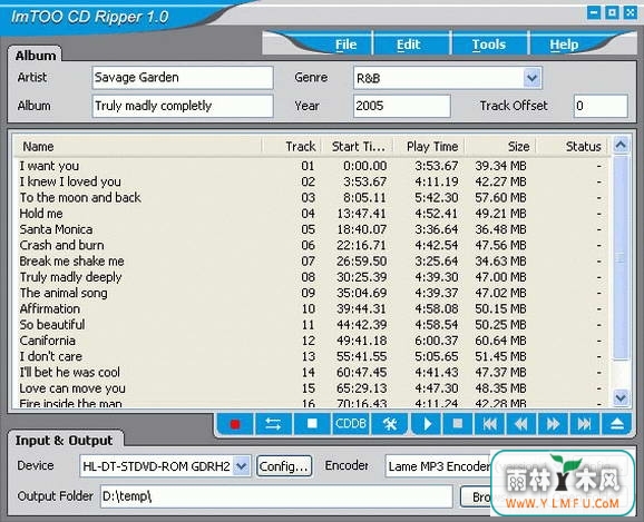 ImTOO CD Ripper(ImTOO CD Ripperٷ)V1.0.0ٷ