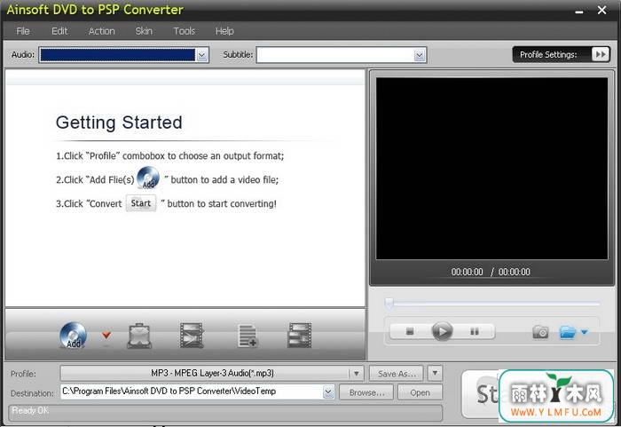 Ainsoft DVD to PSP Converter(DVDPSPʽת)V1.0.1.47ٷ V1.0.1.47