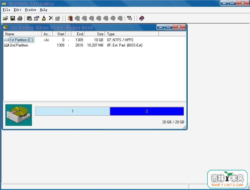 Harddisk Partitioner PartitionStar(Ӳ̷ָ) V2.01ٷ