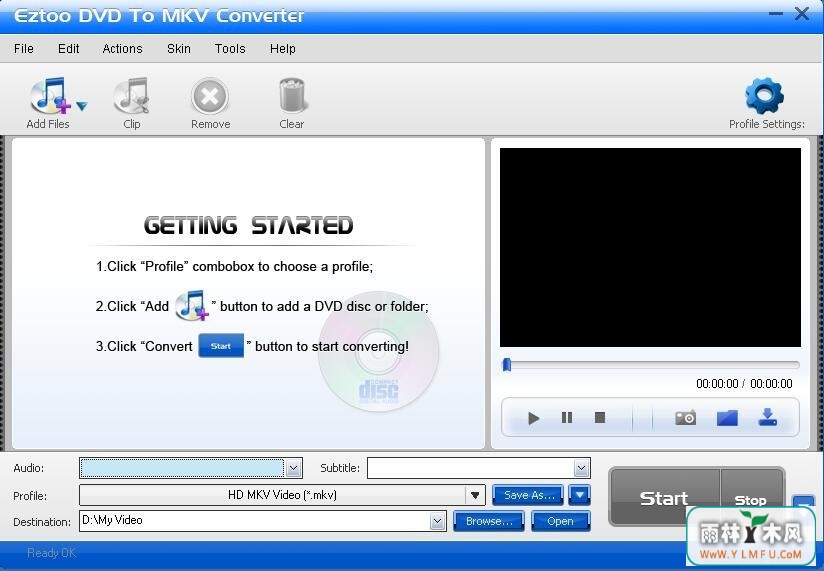 EZtoo DVD To MKV Converter(dvdתmkv) V1.00.01ٷ