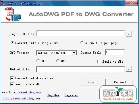 AutoDWG PDF to DWG Converter(pdfתdwg)V3.8ٷ