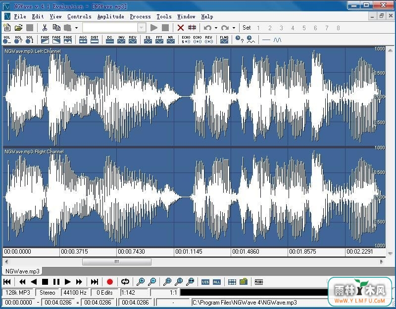 NGWave Audio Editor(Ƶ༭)V4.1ٷ 4.1