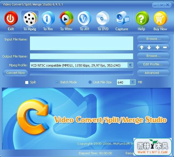 McFunSoft Video Convert Split Merge Studio(Ƶת)V6.9.5.1ٷ 6.9