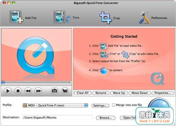 Bigasoft QuickTime Converter For Mac(QuickTimeת)V4.4.5.5415ٷ
