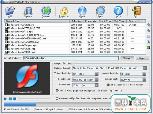 Allok Video to FLV Converter(Allok Video to FLV Converterٷ)V1.0.0ٷ