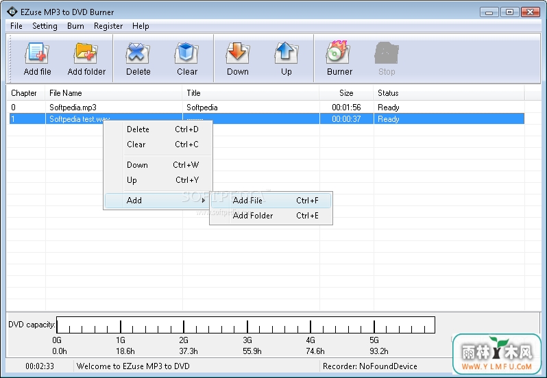 EZuse MP3 To DVD Burner(EZuse MP3 To DVD Burnerٷ)V1.0.0ٷ