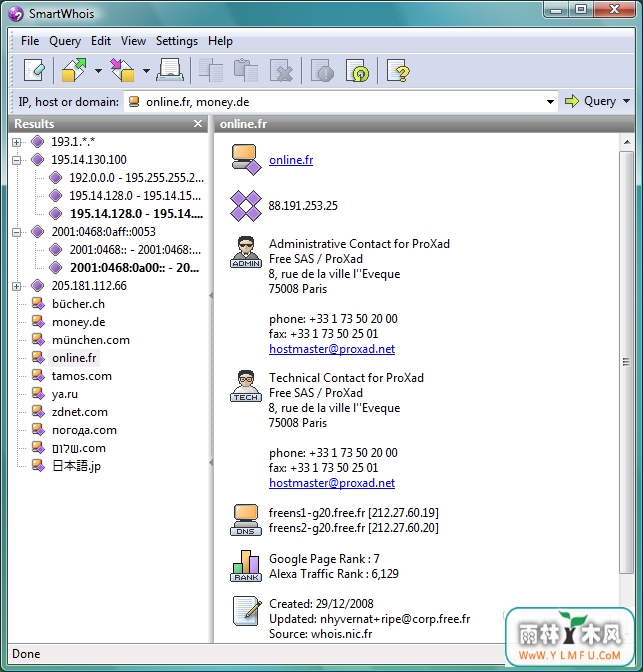 SmartWhois (SmartWhois ٷ)V4.0 build 137ٷ