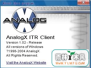 AnalogX ITR Client(AnalogX ITR Clientٷ)V1.0.0ٷ