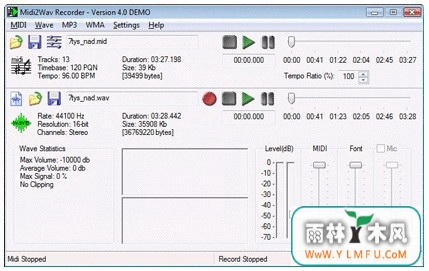 Midi2Wav Recorder(Midiתwave)V4.1ٷ