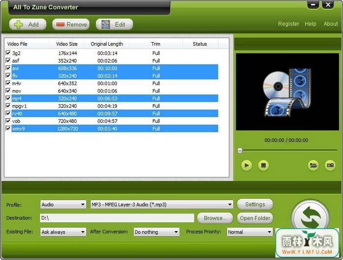 oposoft All To ZUNE Converter(Ƶת)V8.7ٷ