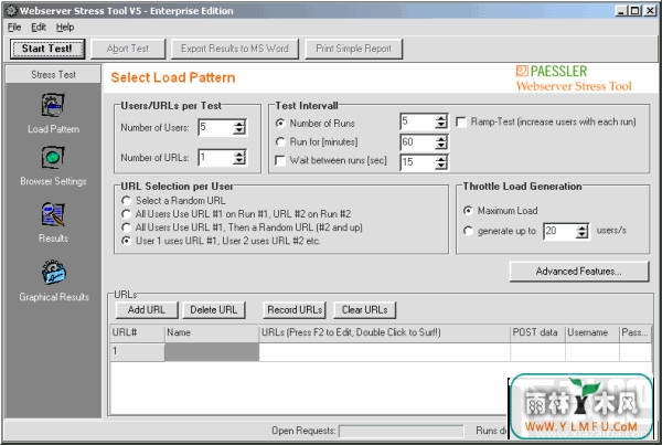 Webserver Stress Tool(WebStressվѹԹ)V1.0.0ٷ
