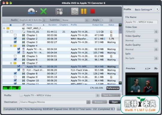 4Media DVD to iPod Converter(4Media DVD to iPod Converterٷ)V1.0.0ٷ