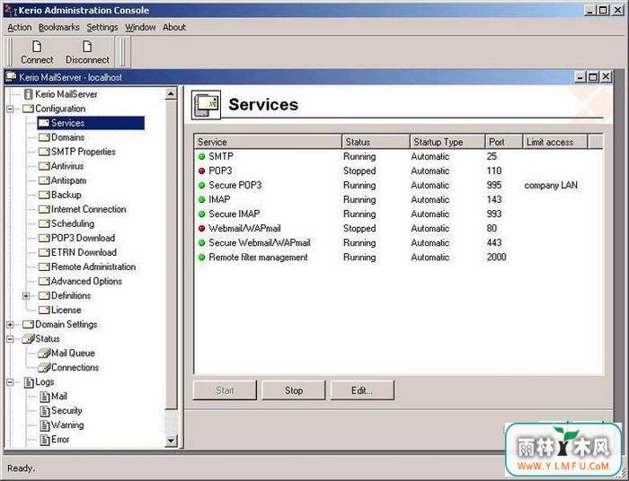 Kerio MailServer for Linux V6.7.3ٷ V6.7.3