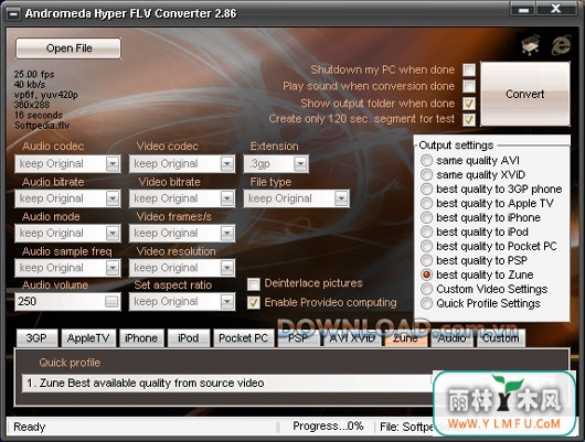 Andromeda Hyper FLV ConverterV1.0.0ٷ 1.0