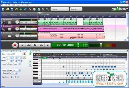 Acoustica Mixcraft Recording Studio V5.1 Build 139ٷ