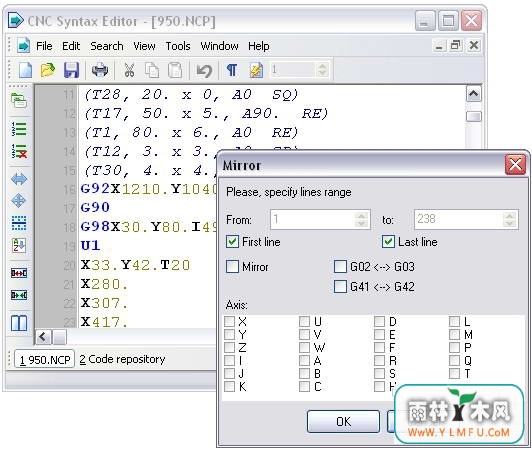 CNC Syntax Editor(豸̹)V3.1.3 Build 116ٷ