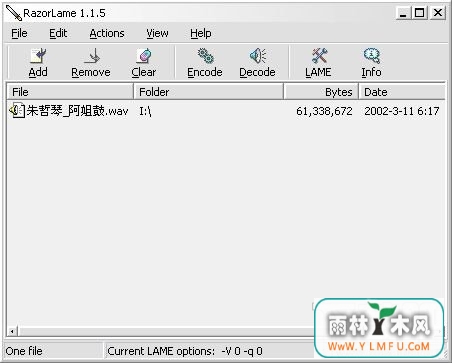 RazorLame 1.1.5a(MP3ѹ)V1.0.0ٷ