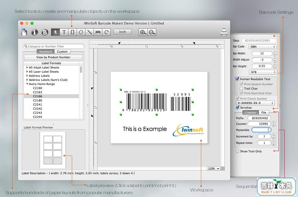 iWinSoft Barcode Maker(ǩ)V1.0.0ٷ V1.0.0