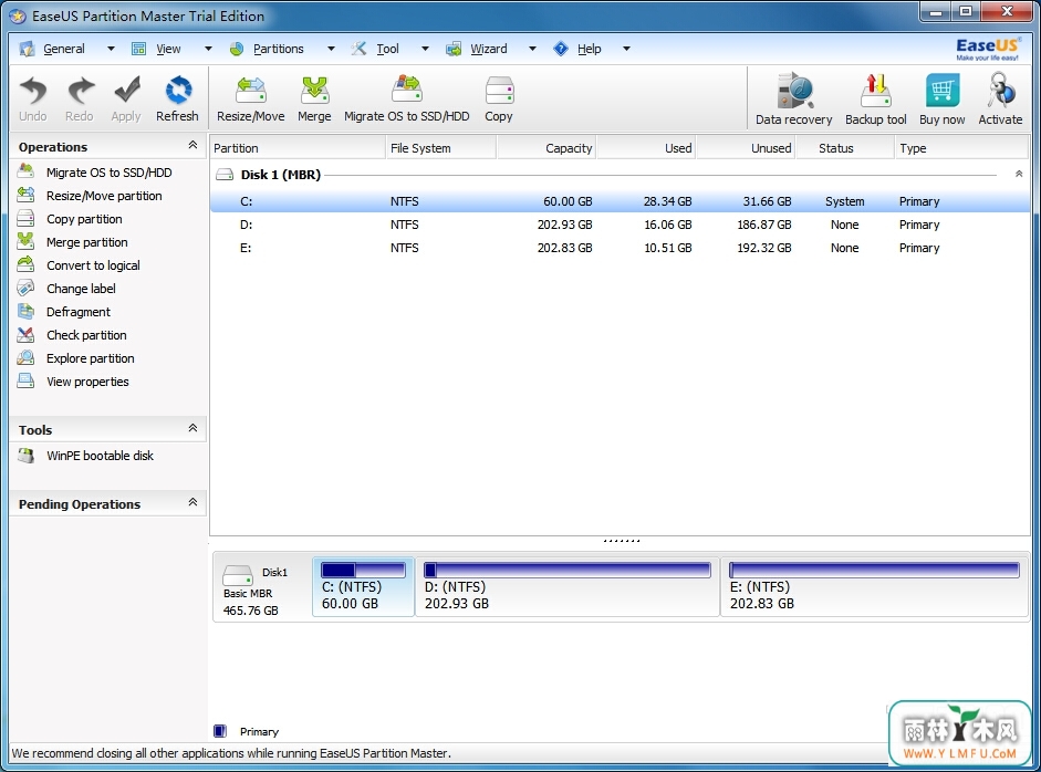 EASEUS Partition Master Professional(Ӳ)V1.0.0.1ٷ