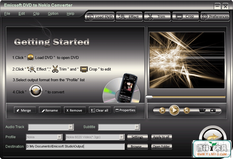 Emicsoft DVD to Nokia ConverterV1.0.0ٷ