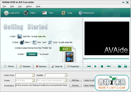 AVAide DVD TO AVI Converter(DVDתAVIתٷ)V1.0.0ٷ