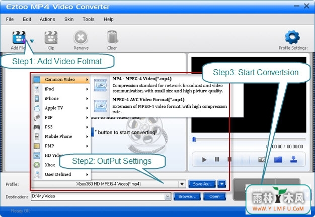 Eztoo MP4 Video Converter(MP4Ƶת)V1.0.0ٷ 1.0