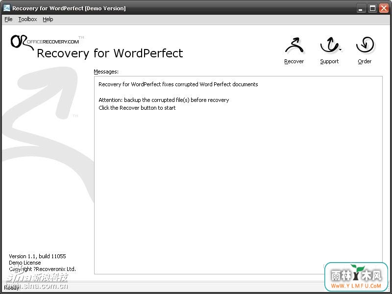 WordPerfectRecovery(ݻָ)V1.0.0ٷ