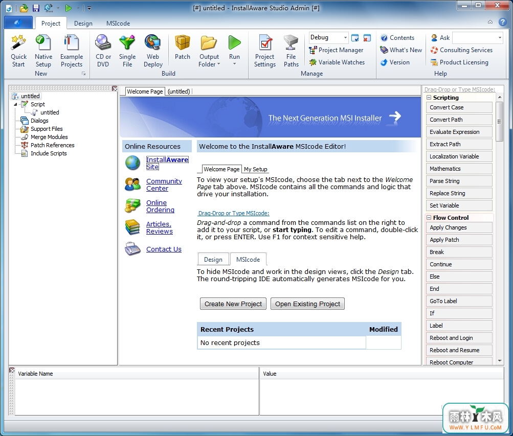 InstallAware Express MSI Installe V12.0.0.2011ٷ