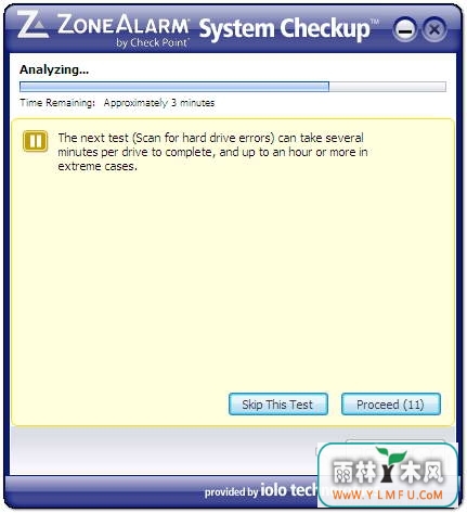 ZoneAlarm system checkup V2.1.1.41ٷ