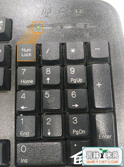 为什么数字键盘用不了？键盘右侧小键盘不能用怎么解决？