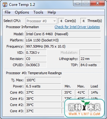 Core Temp(CPU⹤)64λ V1.3ɫ