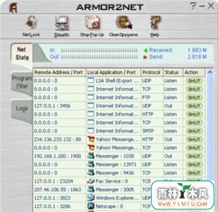 Armor2net Personal Firewall(ǽ)V3.123ٷ V3.123