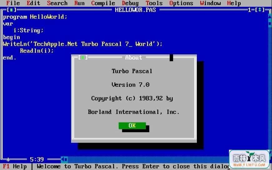 Turbo Pascal(Turbo Pascal)V7.0ٷ