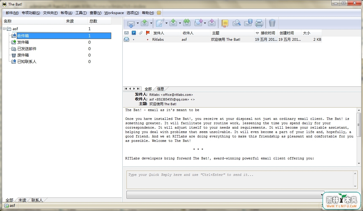 TheBat(TheBatٷ)V5.8ٷ V5.8