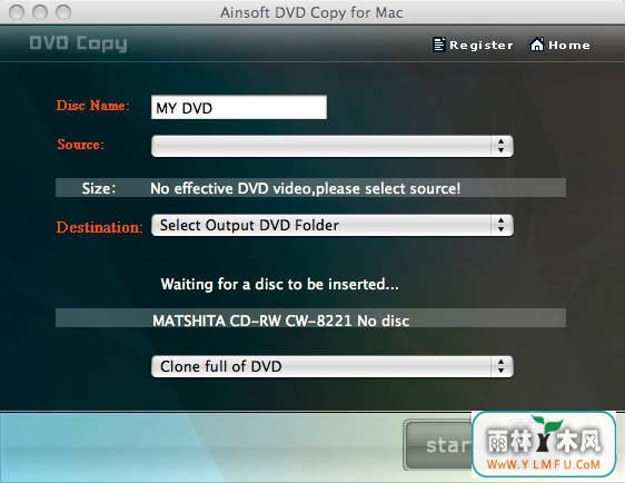 Ainsoft DVD Copy for Mac(DVD) V1.0.0ٷ