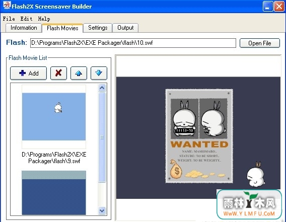 Flash2X Screensaver Builder(Ļ)V3.0ٷ 3.0