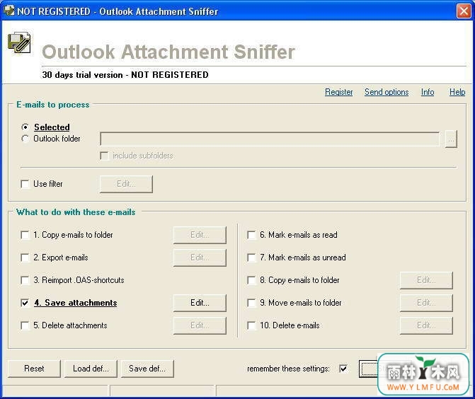 Outlook Attachment Sniffer V5.5.0.1ٷ