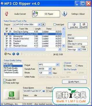 MP3 CD Ripper(CDȡ)V5.01 Build 1ٷ