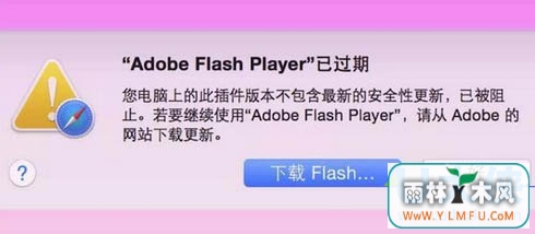ƻMacϵͳʾAdobe Flash Playerѹڵķ