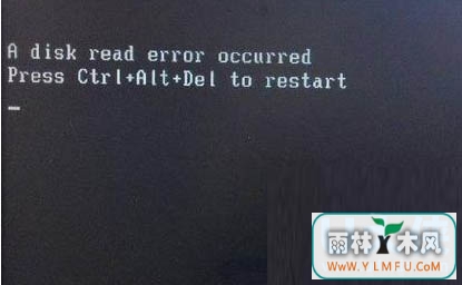 ôԿʾA disk read error occurred