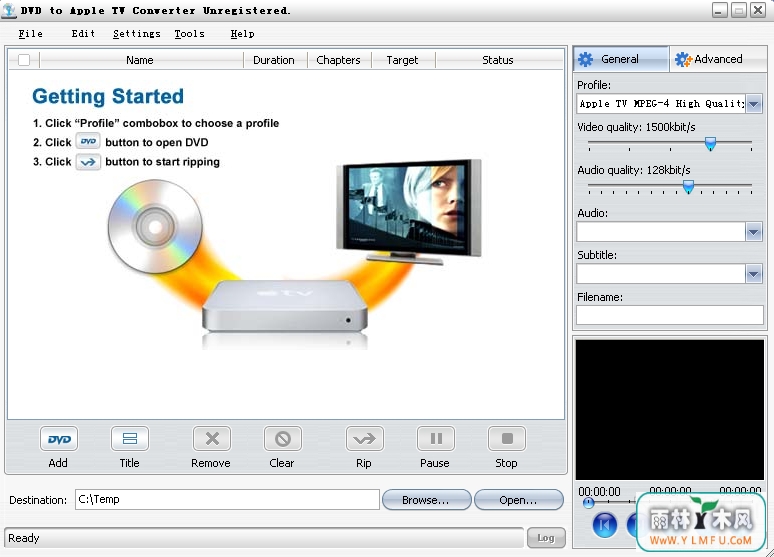 DVD to Apple TV Converter(DVDתApple TVת)V1.0.0ٷ