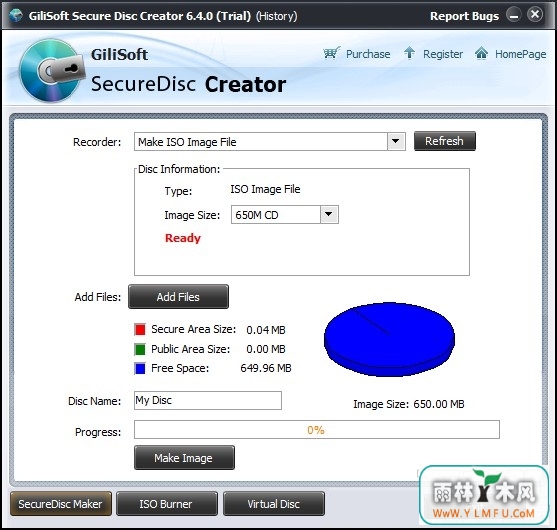 GiliSoft Secure Disc Creator(cd) V7.1.0ٷ