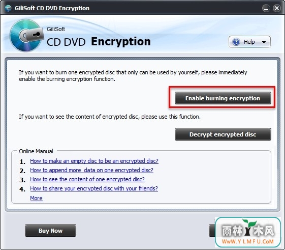 Gilisoft CD DVD Encryption(CD/DVD)V3.2.0ٷ