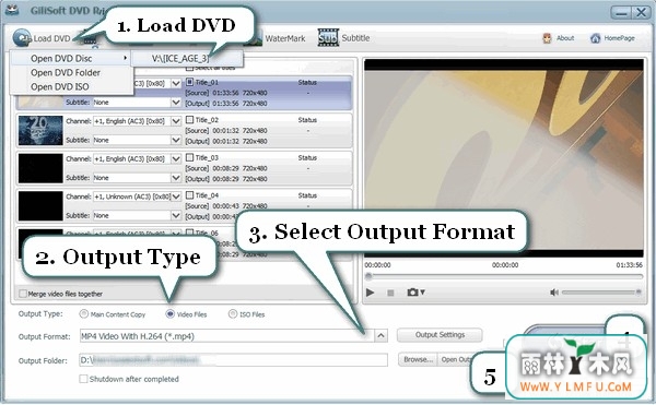 Gilisoft Movie DVD Converter(ӰDVDת)V4.5.0ٷ 4.1