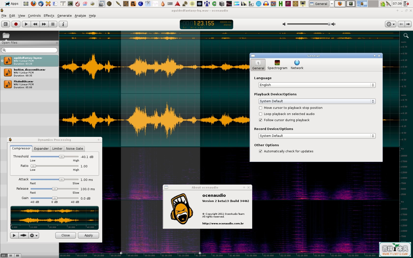 ocenaudio Debian Ubuntu (ƽ̨Ƶ༭)V3.1.8ٷѰ