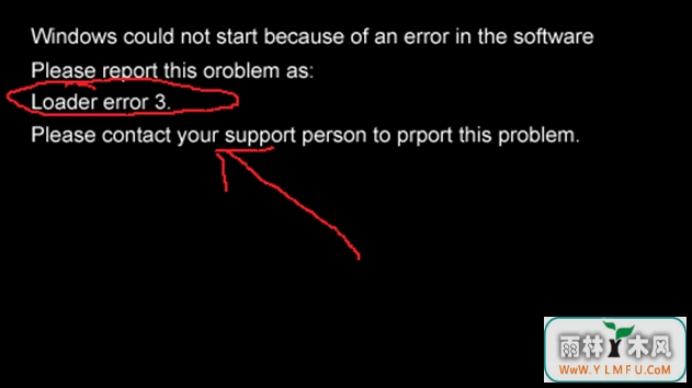 XP޷ϵͳʾLoader error 3ļ