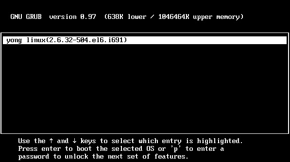 CentOS6.6grub